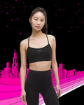 lululemon x Faces of Fitness Flow Y Bra Nulu (3 INTERLOCKED LIPS)